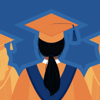 A header image for a blog about the states where a high school diploma pays the most money.